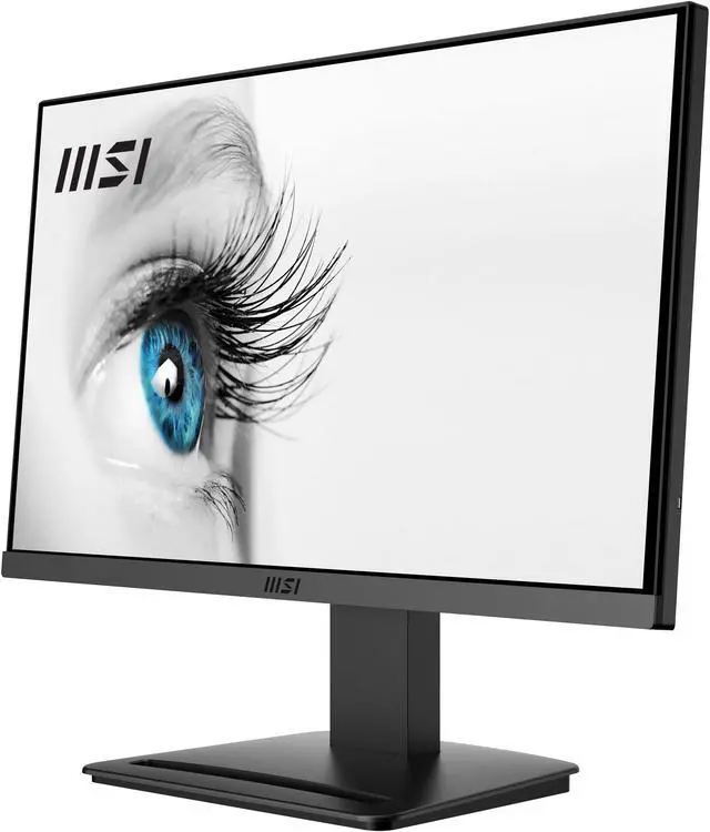Alt view image 8 of 16 - MSI PRO MP223, 22" VA 1920 x 1080 (FHD) Computer Monitor, 100Hz, Adaptive-Synch, HDMI, Video Port, VESA Mountable, Tilt, 1ms, Black