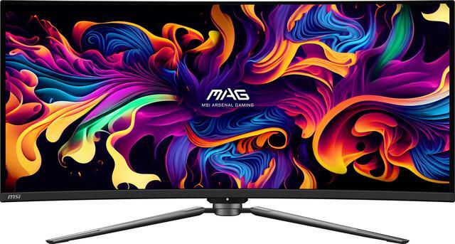 Alt view image 14 of 19 - MSI 34" 175 Hz QD-OLED UWQHD Curved Gaming Monitor 3440 x 1440 (2K) MAG 341CQP QD-OLED