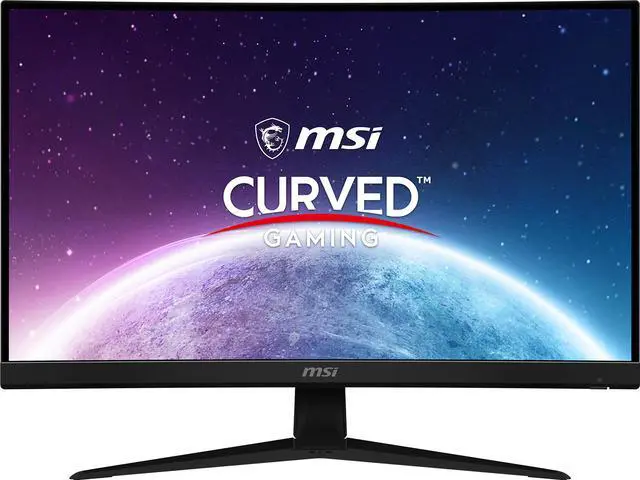 Alt view image 2 of 20 - MSI Full HD Non-Glare 1ms 1920 x 1080 180Hz Refresh Rate Resolution Free Sync 27" Curved Gaming Monitor (G27C4 E3) - Black