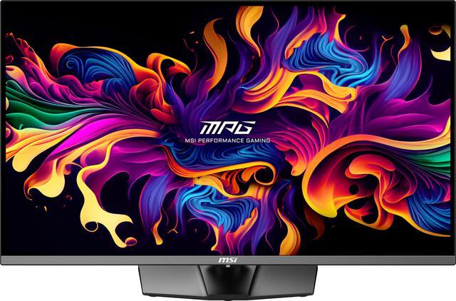 Alt view image 13 of 13 - MSI MPG 321URX QD-OLED 32" 16:9, QD-OLED Gaming Monitor, 240Hz 0.03ms, 3840 x 2160 (UHD), Height Adjustable Arm, RGB, AI ENGINE
