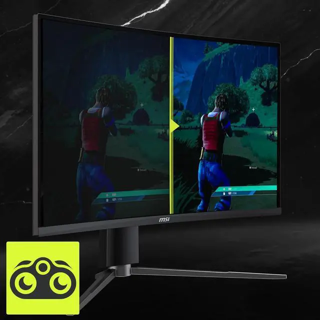 Alt view image 2 of 7 - MSI 27" 180 Hz Rapid VA QHD Gaming Monitor 2560 x 1440 (2K) 0.5ms (GTG) MAG27CQ6PF