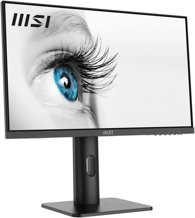 Alt view image 8 of 16 - MSI PRO MP243XP 24-inch IPS 1920 x 1080 (FHD) Computer Monitor, 100Hz, Adaptive-Synch, HDMI, DisplayPort, VESA Mountable, Tilt, Height Adjustable, Speaker, 1ms, Black