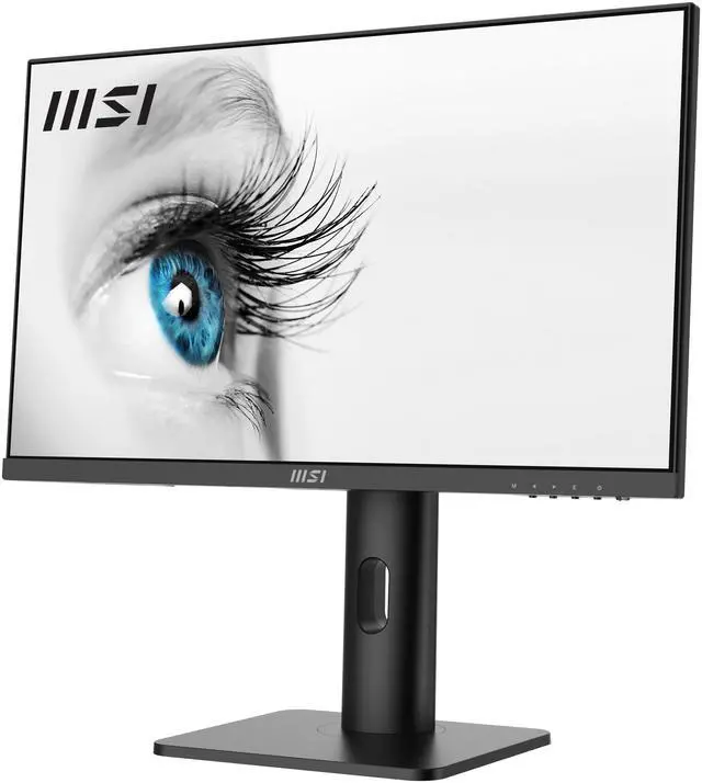 Alt view image 9 of 16 - MSI PRO MP243XP 24-inch IPS 1920 x 1080 (FHD) Computer Monitor, 100Hz, Adaptive-Synch, HDMI, DisplayPort, VESA Mountable, Tilt, Height Adjustable, Speaker, 1ms, Black