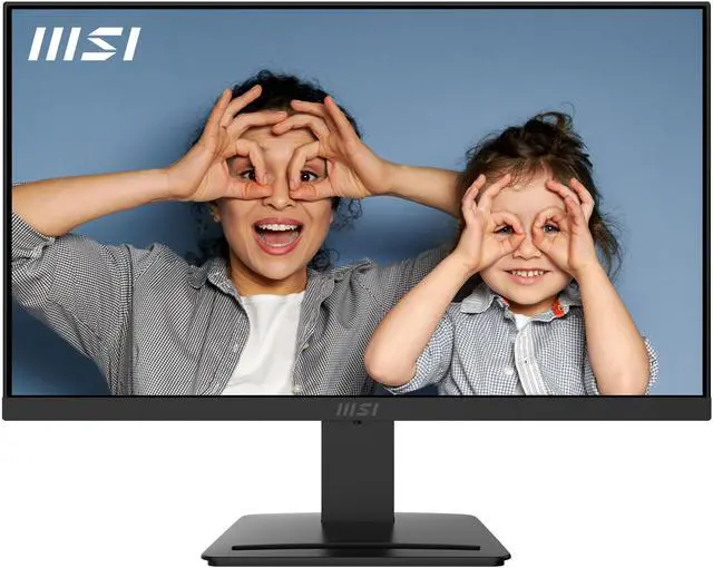 Alt view image 4 of 16 - MSI 24.5" FHD (1920 x 1080) IPS Gaming Office Monitor – 100Hz, 1ms, Adaptive Sync, EyesErgo Eye Care, Built-in Speakers, HDMI/DP/VGA, VESA Mount, PRO MP253