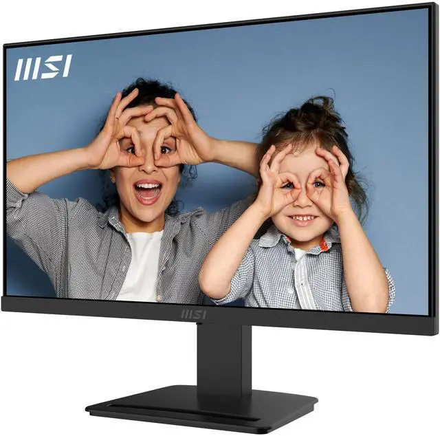 Alt view image 12 of 16 - MSI 24.5" FHD (1920 x 1080) IPS Gaming Office Monitor – 100Hz, 1ms, Adaptive Sync, EyesErgo Eye Care, Built-in Speakers, HDMI/DP/VGA, VESA Mount, PRO MP253