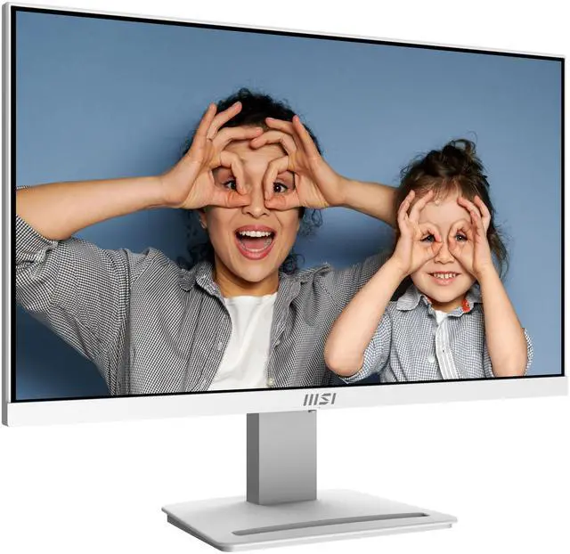 Alt view image 8 of 20 - MSI PRO MP253W 24.5-inch IPS 1920 x 1080 (FHD) Computer Monitor, 100Hz, Adaptive-Synch, HDMI, DisplayPort, VGA Port, VESA Mountable, Tilt, Speaker, 1ms, White