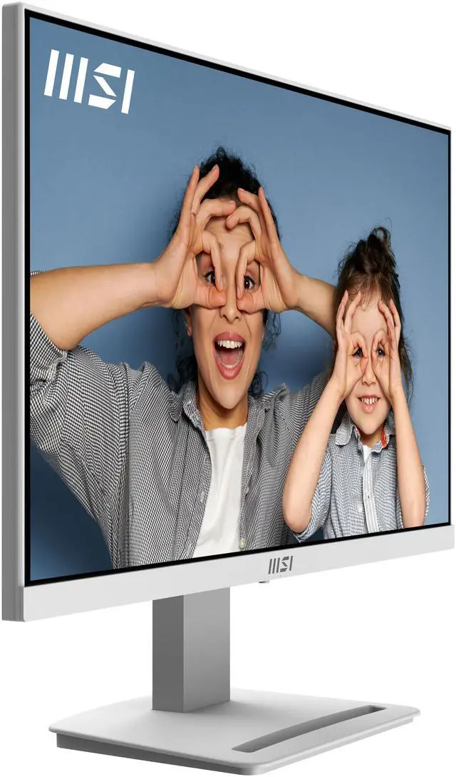 Alt view image 9 of 20 - MSI PRO MP253W 24.5-inch IPS 1920 x 1080 (FHD) Computer Monitor, 100Hz, Adaptive-Synch, HDMI, DisplayPort, VGA Port, VESA Mountable, Tilt, Speaker, 1ms, White