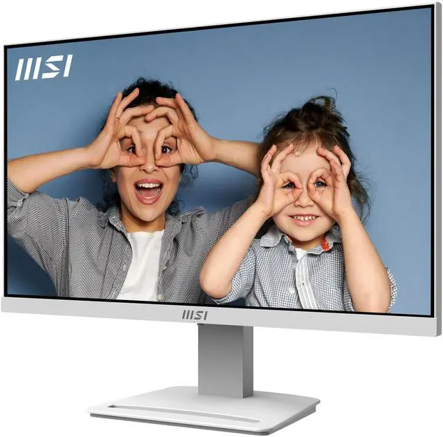 Alt view image 13 of 20 - MSI PRO MP253W 24.5-inch IPS 1920 x 1080 (FHD) Computer Monitor, 100Hz, Adaptive-Synch, HDMI, DisplayPort, VGA Port, VESA Mountable, Tilt, Speaker, 1ms, White