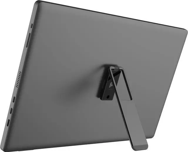 Alt view image 3 of 20 - MSI Pro MP161 E2U Portable Monitor, 15.6" FHD IPS 1080p, USB Type-C, Mini-HDMI, Built-in Speakers, Perfect for PC, Mac, PS5, PS4, Xbox, Mobile, Metal Gray
