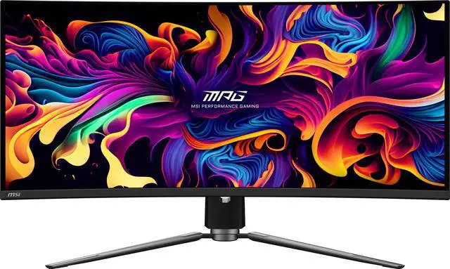 Alt view image 2 of 20 - MSI 34" 240 Hz OLED UWQHD Gaming Monitor 97.8% Adobe RGB / 99.3% DCI-P3 / 139.1% sRGB MPG 341CQPX QD-OLED