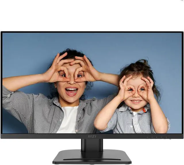 Alt view image 5 of 18 - MSI PRO MP273QP E2 27" IPS 2560 x 1440 (QHD) Computer Monitor, 100Hz, Free-Sync, HDMI, DP Port, VESA Mountable, Height Adjustable, Tilt, Speaker, 1ms, Black