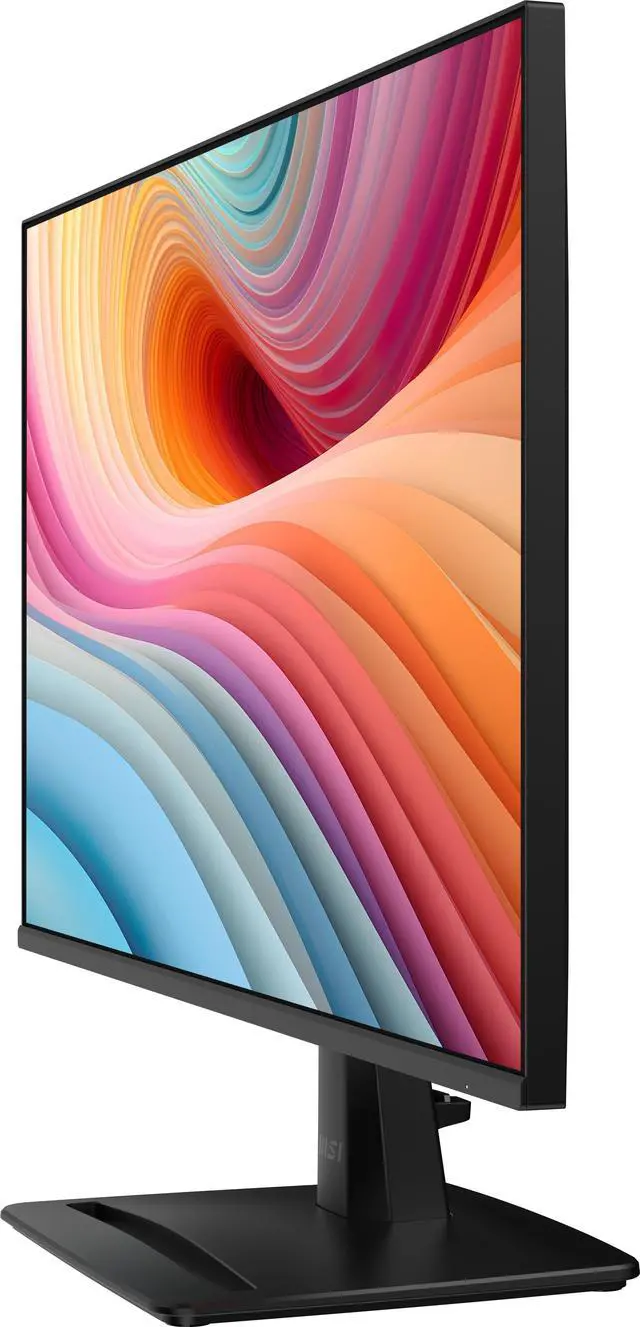Alt view image 14 of 16 - MSI PRO MP251 E2 24.5-inch IPS 1920 x 1080 (FHD) Gaming Office Monitor, 120Hz, Adaptive-Synch, HDR Ready, HDMI, VGA Port, Display Port, VESA Mountable, Tilt, Speaker, 1ms, Black
