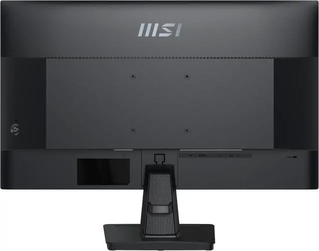 Alt view image 6 of 13 - MSI PRO MP245G, 24" IPS 1920 x 1080 (FHD) Computer Monitor, 100Hz, Adaptive-Synch, EPEAT Silver, HDMI, DisplayPort, VESA Mountable, Tilt, Height Adjustable Speaker, 1ms, Black