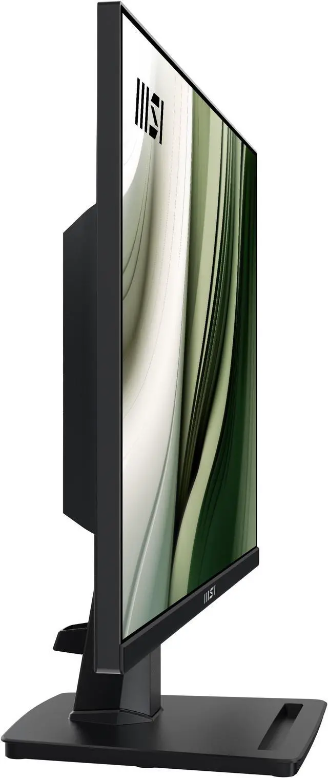 Alt view image 5 of 13 - MSI PRO MP245G, 24" IPS 1920 x 1080 (FHD) Computer Monitor, 100Hz, Adaptive-Synch, EPEAT Silver, HDMI, DisplayPort, VESA Mountable, Tilt, Height Adjustable Speaker, 1ms, Black