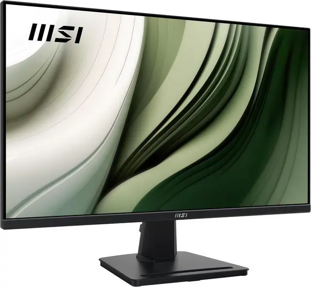 Alt view image 3 of 13 - MSI PRO MP245G, 24" IPS 1920 x 1080 (FHD) Computer Monitor, 100Hz, Adaptive-Synch, EPEAT Silver, HDMI, DisplayPort, VESA Mountable, Tilt, Height Adjustable Speaker, 1ms, Black
