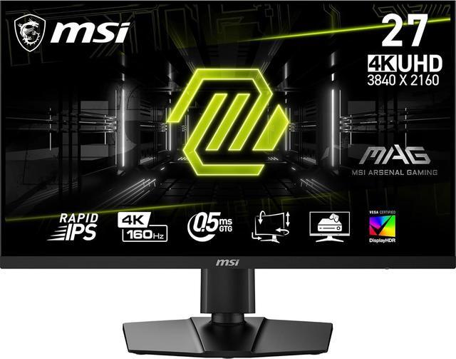 Main image of MSI 27" 160 Hz Rapid IPS UHD Gaming Monitor FreeSync (AMD Adaptive Sync) MAG 274UPF E2