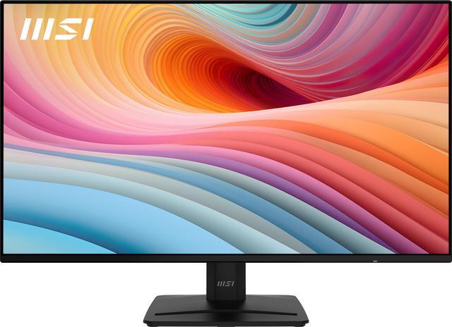 Alt view image 2 of 11 - MSI PRO MP271A E2 27-inch IPS 1920 x 1080 (FHD) Gaming Office Monitor, 120Hz, Free-Synch, HDMI, DisplayPort, VGA Port, VESA Mountable, Tilt, Speaker, 4-side slim bezel 1ms, Black