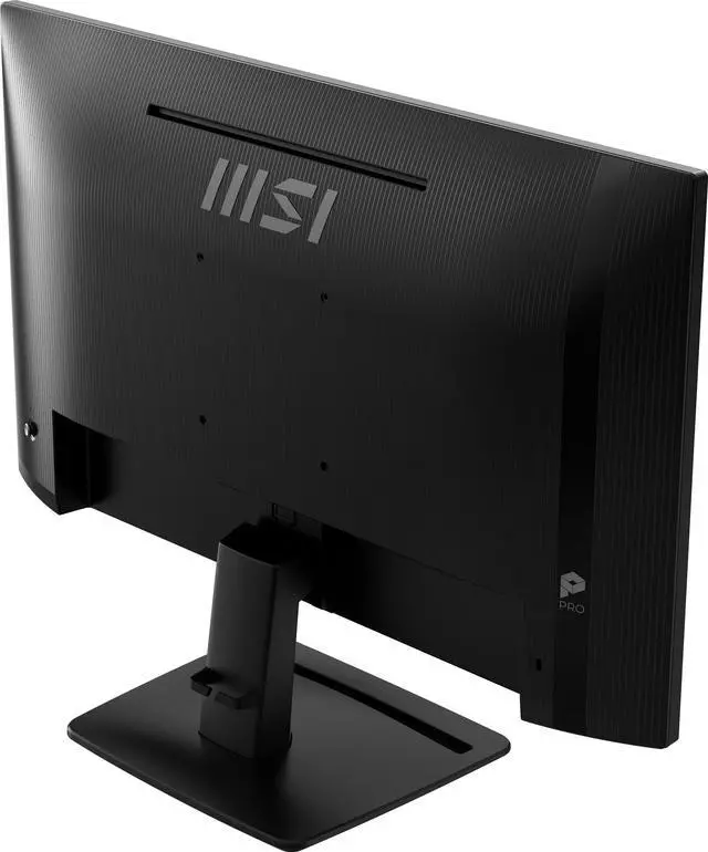 Alt view image 12 of 12 - MSI PRO MP242A E2 24-inch IPS 1920 x 1080 (FHD) Gaming Office Monitor, 120Hz, Adaptive-Synch, HDR Ready, HDMI, VGA Port, Display Port,VESA Mountable, Tilt, Speaker, 4-side slim bezel ,1ms, Black