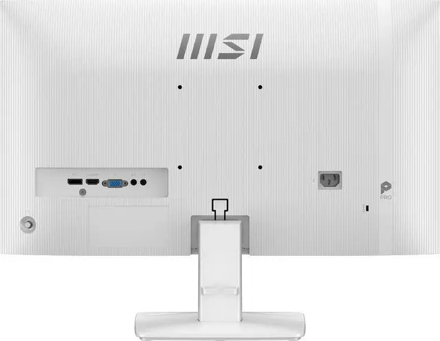 Alt view image 7 of 14 - MSI PRO MP251W E2 24.5-inch IPS 1920 x 1080 (FHD) Gaming Office Monitor, 120Hz, Adaptive Sync, HDR Ready, HDMI, VGA Port, Display Port,VESA Mountable, Tilt, Speaker, 4-side slim bezel ,1ms, White