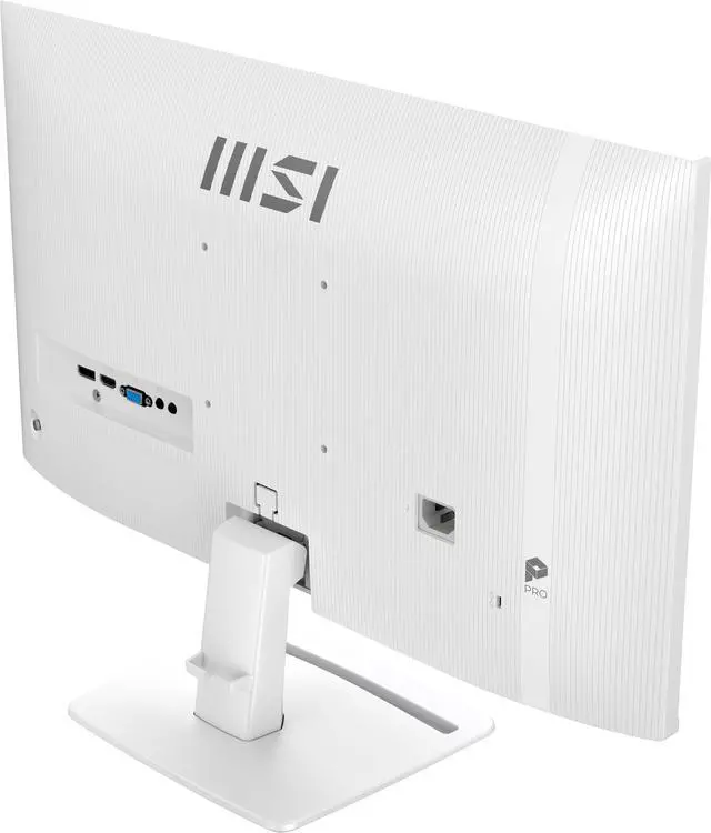 Alt view image 15 of 14 - MSI PRO MP251W E2 24.5-inch IPS 1920 x 1080 (FHD) Gaming Office Monitor, 120Hz, Adaptive Sync, HDR Ready, HDMI, VGA Port, Display Port,VESA Mountable, Tilt, Speaker, 4-side slim bezel ,1ms, White