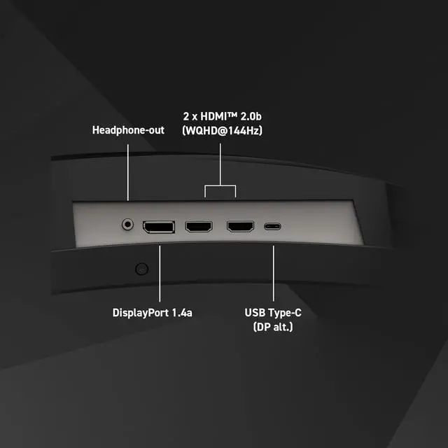 Alt view image 10 of 20 - MSI 31.5" 240 Hz Rapid VA QHD Gaming Monitor Adaptive Sync MAG 325CQRXF E2