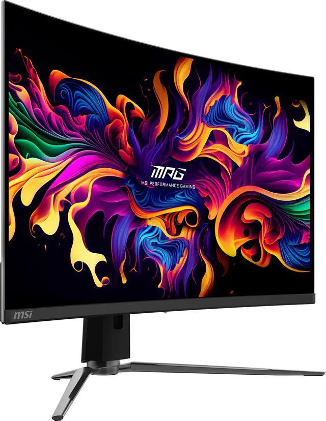 Alt view image 2 of 6 - MSI 32" 240 Hz OLED UHD Gaming Monitor Adaptive Sync MPG 321CURX QD-OLED