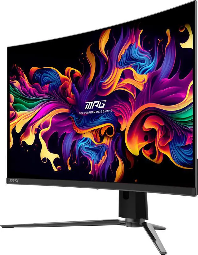 Alt view image 3 of 6 - MSI 32" 240 Hz OLED UHD Gaming Monitor Adaptive Sync MPG 321CURX QD-OLED