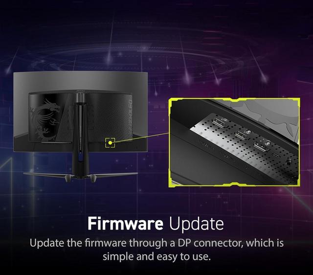 Alt view image 11 of 15 - MSI 32" 165 Hz OLED UHD Gaming Monitor Adaptive Sync MAG 321CUP QD-OLED