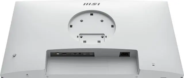 Alt view image 7 of 8 - MSI Modern MD27UPSW 27-inch IPS 3840 x 2160 (UHD) Smart Monitor, 60 Hz, Adaptive-Synch, HDR Ready, HDMI, DisplayPort, USBC 65W Power Delivery, VESA Mountable, Height Adjustable, Speaker, White