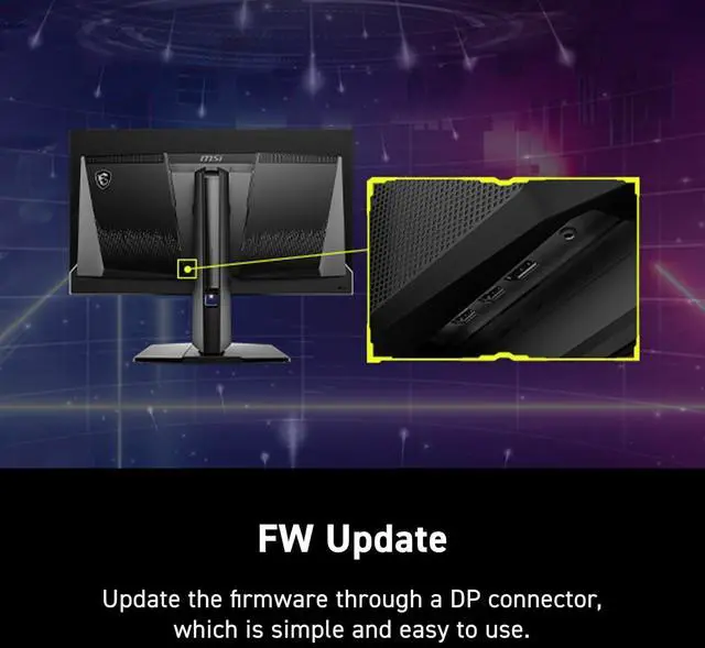 Alt view image 8 of 15 - MSI 27" (26.5" Viewable) 240 Hz OLED WQHD Gaming Monitor Adaptive Sync MAG 271QP QD-OLED X24