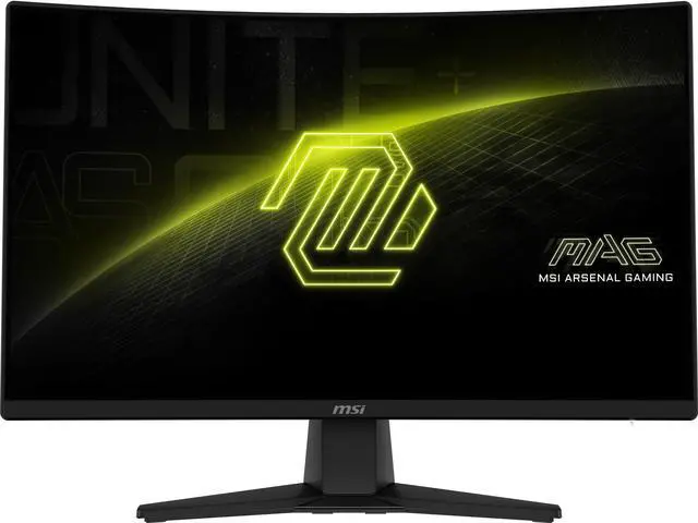 Alt view image 2 of 14 - MSI 24" (23.6" Viewable) 180 Hz VA FHD Gaming Monitor Adaptive Sync 89.9% ADOBE RGB / 91.5% DCI-P3 / 115.8% sRGB MAG 242C