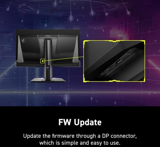Alt view image 8 of 20 - MSI 27" (26.5" Viewable) 240 Hz QD-OLED WQHD Gaming Monitor AMD Adaptive Sync MAG 273QP QD-OLED X24