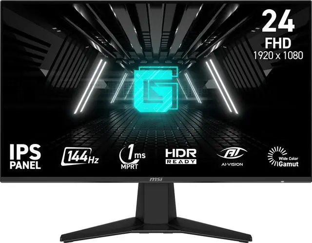 Main image of MSI 24" (23.8" Viewable) 144 Hz IPS FHD Gaming Monitor AMD Adaptive Sync G242L E14