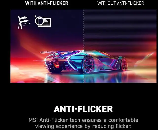 Alt view image 7 of 19 - MSI 31.5" 160Hz UHD / 320Hz FHD Rapid VA UHD Gaming Monitor AMD Adaptive Sync 93% ADOBE RGB / 97% DCI-P3 / 136% sRGB (CIE1976 Standard) MAG 321CUPDF