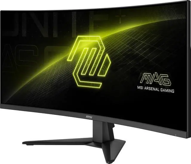 Alt view image 9 of 19 - MSI 34" 180 Hz VA Gaming Monitor FreeSync (AMD Adaptive Sync) MAG 346CQ