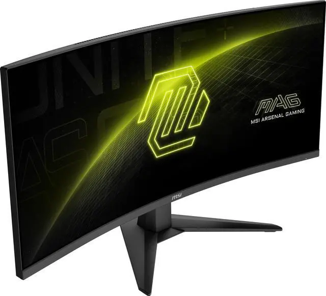 Alt view image 14 of 19 - MSI 34" 180 Hz VA Gaming Monitor FreeSync (AMD Adaptive Sync) MAG 346CQ