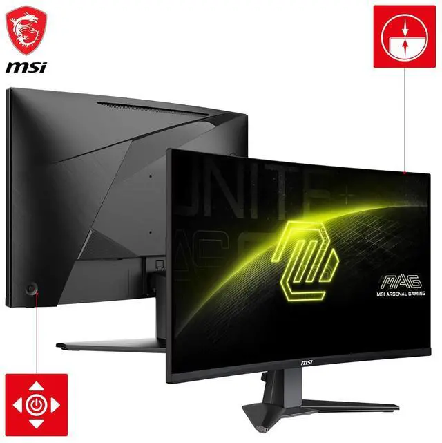 Alt view image 6 of 10 - MSI 27" 180 Hz Rapid VA QHD Gaming Monitor FreeSync (AMD Adaptive Sync) 80% Adobe RGB / 80% DCI-P3 / 105% sRGB MAG 27CQ6F