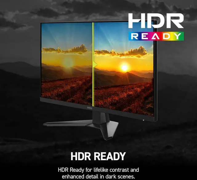 Alt view image 6 of 11 - MSI 27" 1920x1080 200 Hz Rapid IPS FHD16:9 Gaming Monitor 0.5ms (GTG) FreeSync (AMD Adaptive Sync) Flat Panel MAG 272F