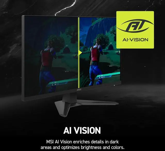 Alt view image 7 of 11 - MSI 27" 1920x1080 200 Hz Rapid IPS FHD16:9 Gaming Monitor 0.5ms (GTG) FreeSync (AMD Adaptive Sync) Flat Panel MAG 272F