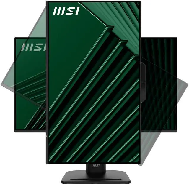 Alt view image 8 of 20 - MSI PRO MP272PMG, 27-inch IPS 1920 x 1080 (FHD) Computer Monitor, 120Hz, Webcam, Adaptive-Synch, EPEAT Silver, HDMI, DisplayPort, VGA Port, VESA Mountable, Tilt, Height Adjustable, Speaker, 1ms, Black