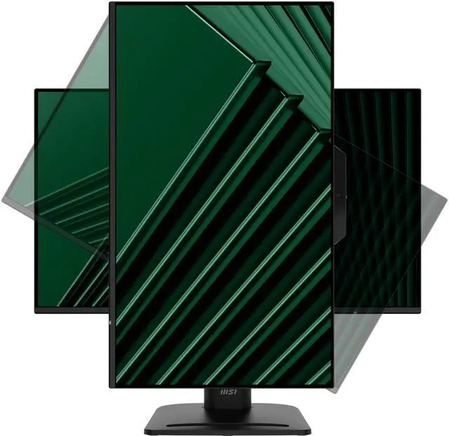 Alt view image 9 of 20 - MSI PRO MP272PMG, 27-inch IPS 1920 x 1080 (FHD) Computer Monitor, 120Hz, Webcam, Adaptive-Synch, EPEAT Silver, HDMI, DisplayPort, VGA Port, VESA Mountable, Tilt, Height Adjustable, Speaker, 1ms, Black