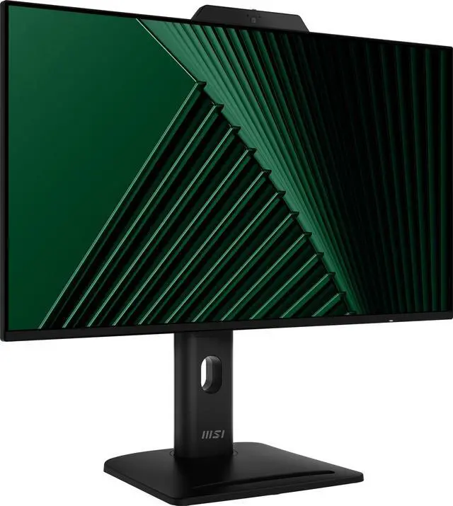 Alt view image 14 of 20 - MSI PRO MP272PMG, 27-inch IPS 1920 x 1080 (FHD) Computer Monitor, 120Hz, Webcam, Adaptive-Synch, EPEAT Silver, HDMI, DisplayPort, VGA Port, VESA Mountable, Tilt, Height Adjustable, Speaker, 1ms, Black
