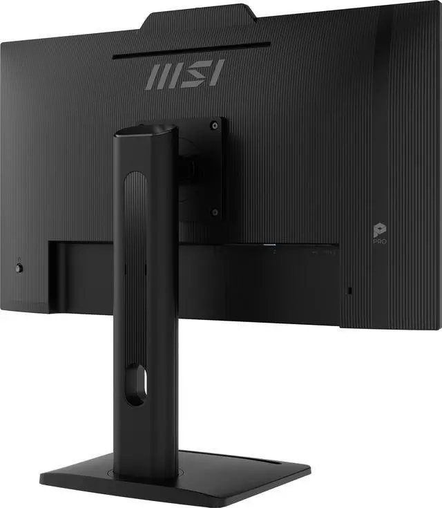Alt view image 19 of 20 - MSI PRO MP272PMG, 27-inch IPS 1920 x 1080 (FHD) Computer Monitor, 120Hz, Webcam, Adaptive-Synch, EPEAT Silver, HDMI, DisplayPort, VGA Port, VESA Mountable, Tilt, Height Adjustable, Speaker, 1ms, Black