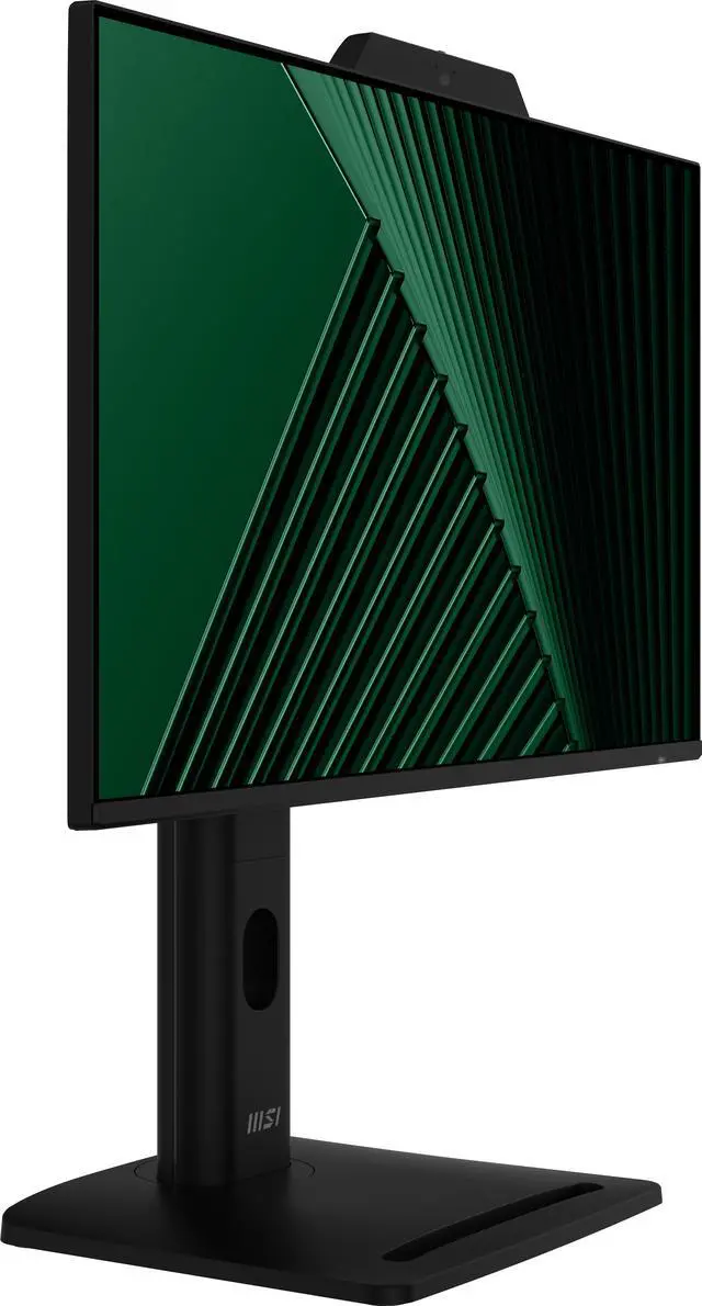 Alt view image 13 of 18 - MSI PRO MP242PMG, 24-inch IPS 1920 x 1080 (FHD) Computer Monitor, 120Hz, Webcam, Adaptive-Synch, EPEAT Silver, HDMI, DisplayPort, VGA Port, VESA Mountable, Tilt, Height Adjustable, Speaker, 1ms, Black