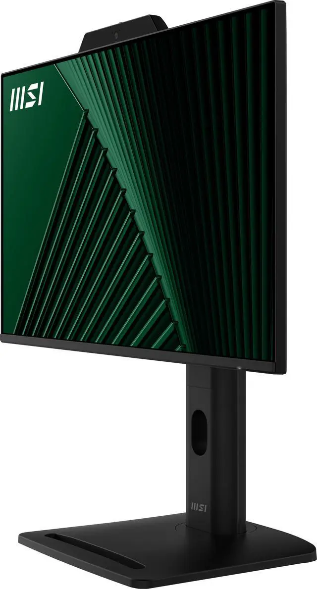 Alt view image 15 of 18 - MSI PRO MP242PMG, 24-inch IPS 1920 x 1080 (FHD) Computer Monitor, 120Hz, Webcam, Adaptive-Synch, EPEAT Silver, HDMI, DisplayPort, VGA Port, VESA Mountable, Tilt, Height Adjustable, Speaker, 1ms, Black
