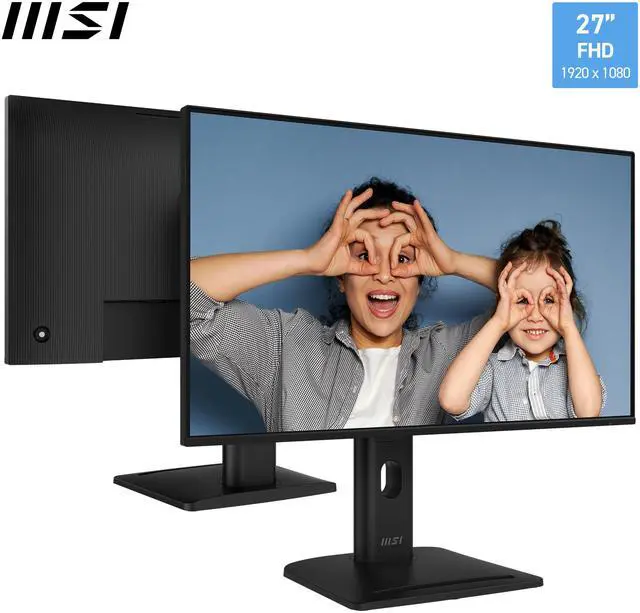 Alt view image 2 of 6 - MSI PRO MP275PG E14, 27’ IPS, FHD, 144Hz, 4ms GTG, Height Adj. stand, Speaker