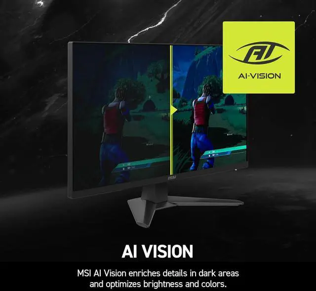 Alt view image 7 of 7 - MSI 27" 1920x1080 240 Hz Rapid VA FHD Gaming Monitor FreeSync (AMD Adaptive Sync) MAG 275CF X24