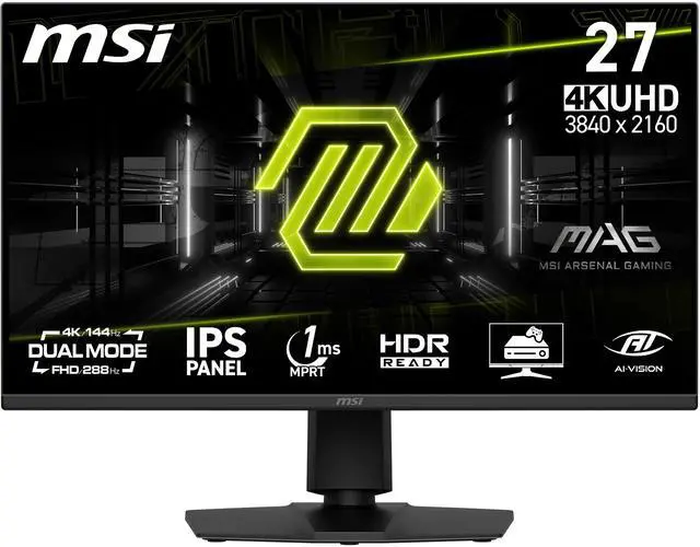 Main image of MSI MAG 322URDF E16 Gaming Monitor 32" 3840x2160(4K) 160Hz UHD / 320Hz FHD Rapid IPS FreeSync (AMD Adaptive Sync) 0.5ms DisplayHDR 400 Eye Protection AI Vision Dual-Mode