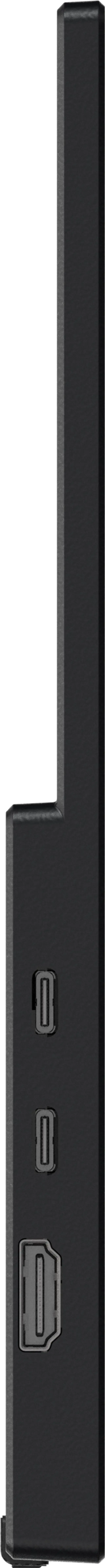 Alt view image 7 of 20 - MSI Pro MP165 E6 Portable Monitor, 15.6" FHD IPS 1080p, USB Type-C, Mini-HDMI, Built-in Speakers, Perfect for PC, Mac, PS5, PS4, Xbox, Mobile, Matte Black