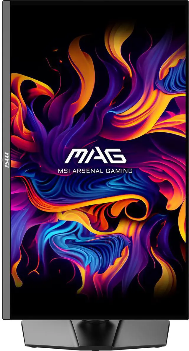 Alt view image 11 of 19 - MSI MAG 272UP QD-OLED X24 26.5" QD-OLED UHD 240Hz Gaming Monitor – 4K, 0.03ms, NVIDIA G-SYNC Compatible, DisplayHDR True Black 400, HDMI 2.1, Type-C, Height Adjustable Stand
